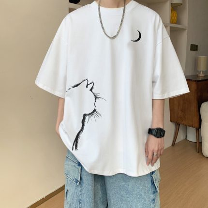 Printed Cotton T-Shirt New 2025