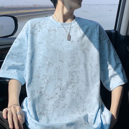 Short-Sleeved Cotton Crewneck 2025