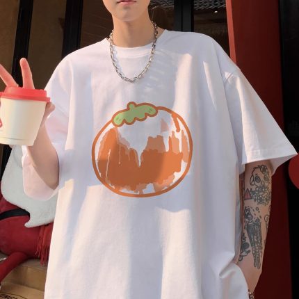 PRINTED COTTON JERSEY T-SHIRT