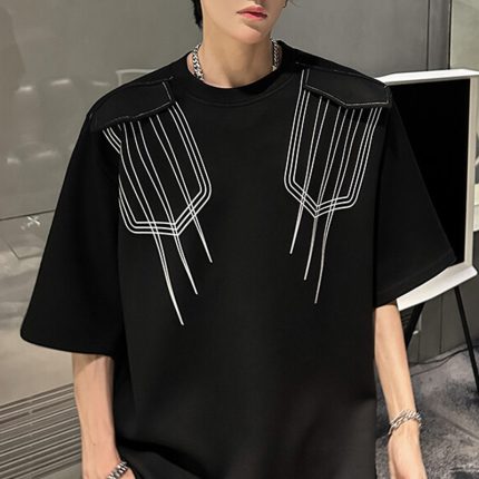 Printed Washed Cotton T-Shirt