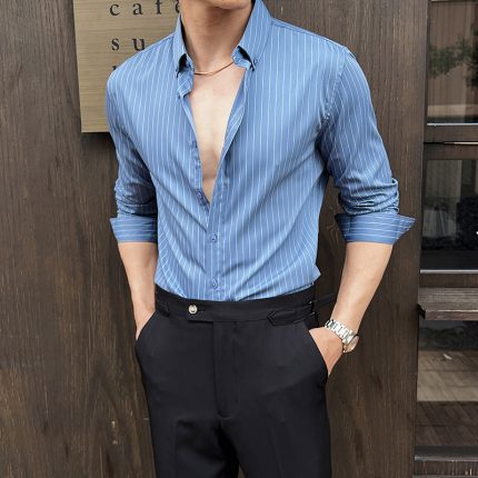 Short-Sleeved Cotton Shirt